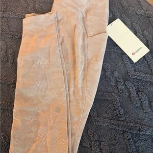 lululemon athletica Beige Camo Leggings